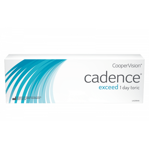 Мягкие контактные линзы Cadence Exceed 1 Day Toric  комфорт и четкость зрения